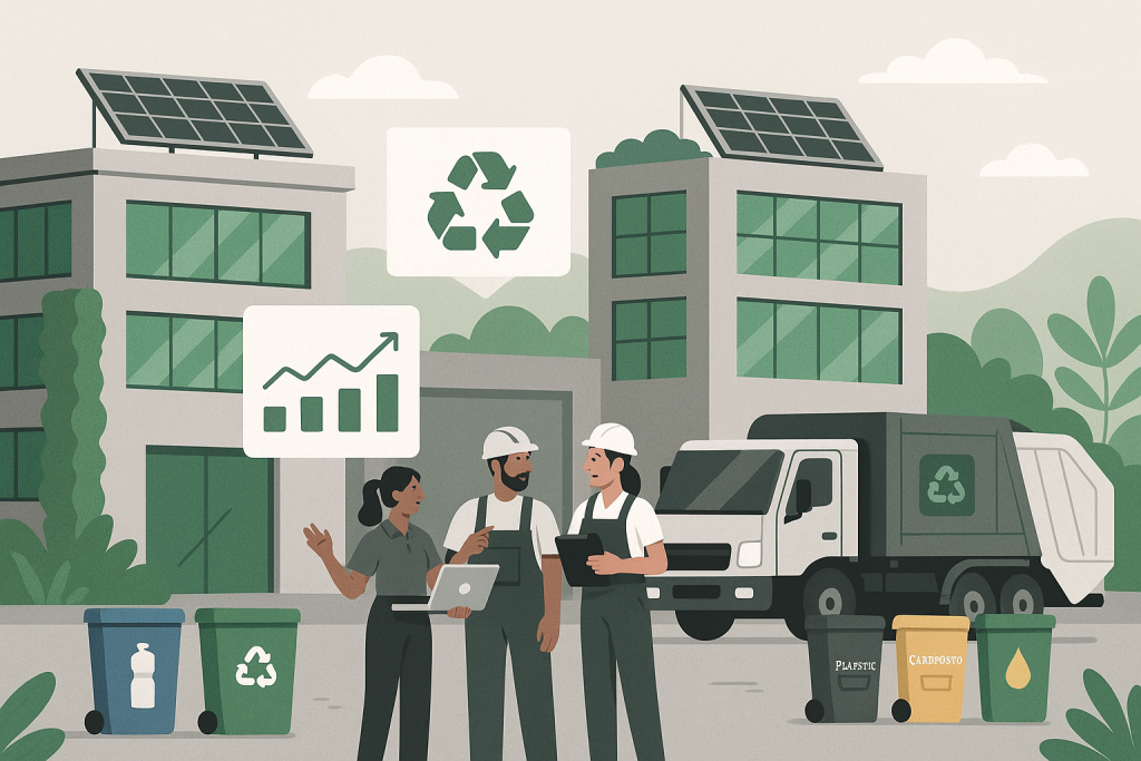 Key metrics for a recycling company - Muta